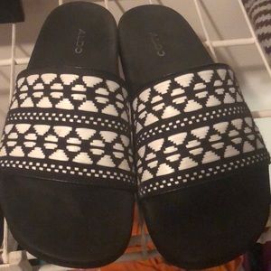 Black and white slides